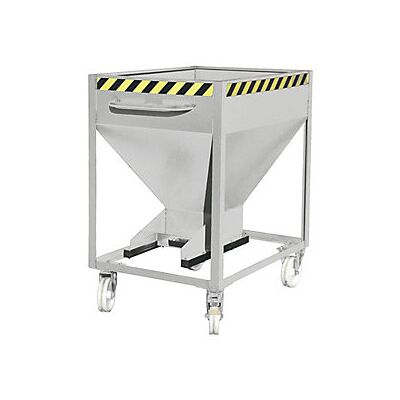 Bauer Silo Forma De Embudo Rodante Capacidad 0,375 M³ Bauer Silo Forma De Embudo Rodante Capacidad 0,375 M³