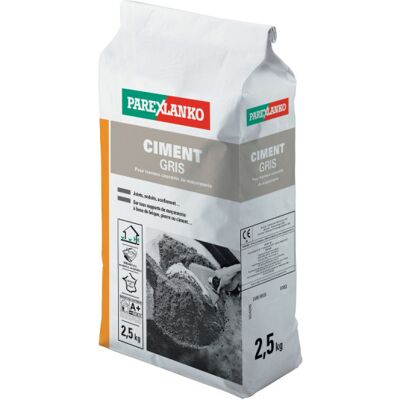 Cemento Gris Parexlanko - 2,5kg - 02868 Cemento Gris Parexlanko - 2,5kg - 02868