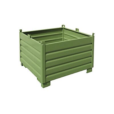 Bauer Recipiente Colector Capacidad 1,0 M³ Verde Reseda Bauer Recipiente Colector Capacidad 1,0 M³ Verde Reseda