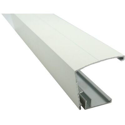 MCCOVER Perfil Y Tapa Lacados Atornillables Para Cubierta De Policarbonato 16/32 Mm - Blanco Ral 9010 - 3 M MCCOVER Perfil Y Tapa Lacados Atornillables Para Cubierta De Policarbonato 16/32 Mm - Blanco Ral 9010 - 3 M