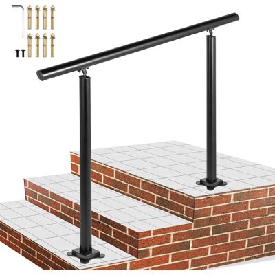 Pasamanos De Escalera Longitud 91,4 Cm, Barandilla De Escalera Altura 86,4 Cm, Pasamanos Para Aire Libre Con Espesor De 2 Mm, Pasamanos Para Exteriores E Interiores, Rango Ajustable Color Negro - Vevor Pasamanos De Escalera Longitud 91,4 Cm, Barandilla De Escalera Altura 86,4 Cm, Pasamanos Para Aire Libre Con Espesor De 2 Mm, Pasamanos Para Exteriores E Interiores, Rango Ajustable Color Negro - Vevor