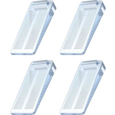 OEM Topes De Puerta, 4 Uds. Cuña Antideslizante Para Suelo Con Altura Ajustable, Estas Cuñas Pueden Usarse Sobre Una Base Tipo Azulejo, Hormigón, Cemento, Alfombra, Suelos Laminados, Etc., Transparente OEM Topes De Puerta, 4 Uds. Cuña Antideslizante Para Suelo Con Altura Ajustable, Estas Cuñas Pueden Usarse Sobre Una Base Tipo Azulejo, Hormigón, Cemento, Alfombra, Suelos Laminados, Etc., Transparente