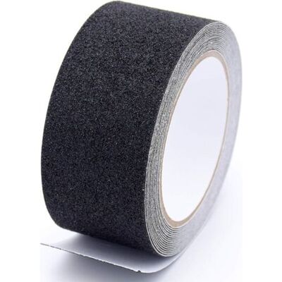 OEM Cinta Antideslizante, Tiras Antideslizantes Con Adhesivo Antideslizante Para Escaleras, Peldaños, Suelos, Autoadhesivas, Negras (5 Cm X 5 M, Negras) OEM Cinta Antideslizante, Tiras Antideslizantes Con Adhesivo Antideslizante Para Escaleras, Peldaños, Suelos, Autoadhesivas, Negras (5 Cm X 5 M, Negras)
