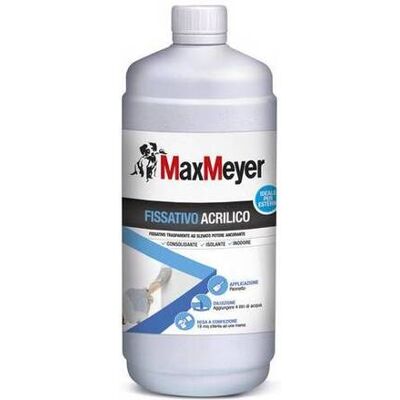 VDS 6 X Max Fissativo Acrilico 1 L Trasparente VDS 6 X Max Fissativo Acrilico 1 L Trasparente