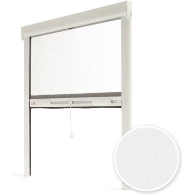 AVOSDIM Persiana Mosquitera Luxe Blanco Texturizado 9010 H220 X An125 AVOSDIM Persiana Mosquitera Luxe Blanco Texturizado 9010 H220 X An125