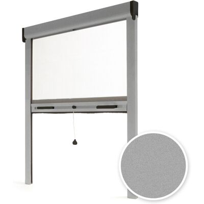 AVOSDIM Persiana Mosquitera Luxe Gris Texturizado 7038 H160 X An150 AVOSDIM Persiana Mosquitera Luxe Gris Texturizado 7038 H160 X An150