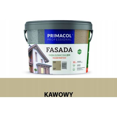 SHUMEE Pintura Acrílica Para Hormigón, Fachadas Y Paredes Primacol 9 L Café Mate 1 Unidad. SHUMEE Pintura Acrílica Para Hormigón, Fachadas Y Paredes Primacol 9 L Café Mate 1 Unidad.