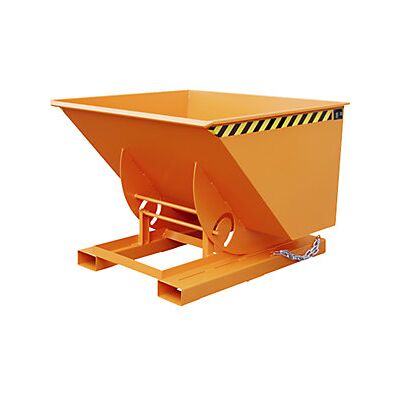 Bauer Volquete Compacto Capacidad 1 M³ Amarillo Naranja Bauer Volquete Compacto Capacidad 1 M³ Amarillo Naranja