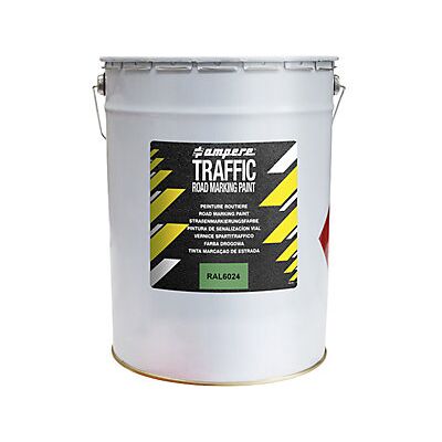 pintura para señalización vial - Verde, cubo de 25 kg - Uso exterior pintura para señalización vial - Verde, cubo de 25 kg - Uso exterior