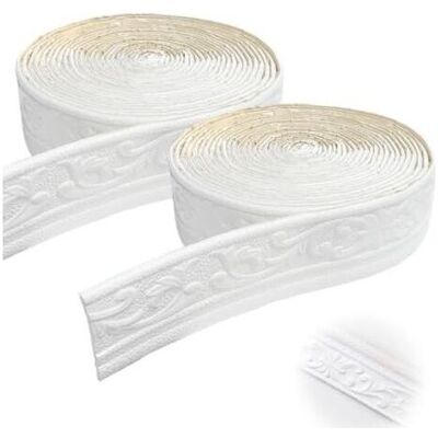 OEM Molduras Decorativas Autoadhesivas, 10 M De Moldura De Esquina Para Papel Pintado, Para Pasillos, Techos, Esquinas, Decoración De Interiores. OEM Molduras Decorativas Autoadhesivas, 10 M De Moldura De Esquina Para Papel Pintado, Para Pasillos, Techos, Esquinas, Decoración De Interiores.