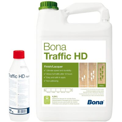 BONA Barniz 2k Mate, Barniz Bicomponente, Barniz Resistente, 4,95 Litros BONA Barniz 2k Mate, Barniz Bicomponente, Barniz Resistente, 4,95 Litros