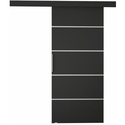 MIRJAN24 Mobilier1 - Puerta Corredera Closico 181, Negro MIRJAN24 Mobilier1 - Puerta Corredera Closico 181, Negro
