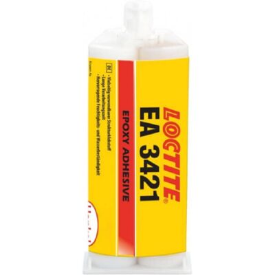 Adhesivo Epoxi Bicomponente Loctite Ea 3421 De 50 Ml, 1:1, Color Ámbar Transparente, Alta Resistencia Y Resistencia A La Humedad, Curado Lento, Universal, Para Metal, Cerámica, Madera Y Plásticos Rígi Adhesivo Epoxi Bicomponente Loctite Ea 3421 De 50 Ml, 1:1, Color Ámbar Transparente, Alta Resistencia Y Resistencia A La Humedad, Curado Lento, Universal, Para Metal, Cerámica, Madera Y Plásticos Rígi