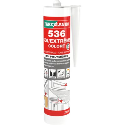 Parexlanko 536 Col'extreme Pegamento Gris - 290 Ml - L536-12 Parexlanko 536 Col'extreme Pegamento Gris - 290 Ml - L536-12