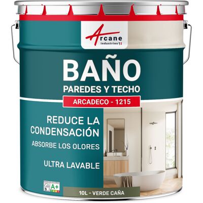 ARCANE INDUSTRIES Pintura Impermeable Baño: Para Paredes Y Techos De Baño - Arcadeco - 1215 ARCANE INDUSTRIES Pintura Impermeable Baño: Para Paredes Y Techos De Baño - Arcadeco - 1215