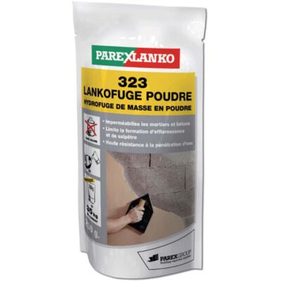 PAREXLANKO Hidrofugante Para Incorporar En La Mezcla De Hormigón Y Mortero 323 Lankofuge Powder 250g PAREXLANKO Hidrofugante Para Incorporar En La Mezcla De Hormigón Y Mortero 323 Lankofuge Powder 250g