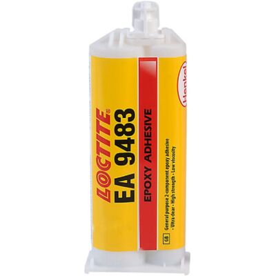 Adhesivo Epoxi Transparente Bicomponente Loctite Ea 9483 De 50 Ml, Proporción 2:1, De Alta Resistencia, Para Paneles Y Vitrinas, Con Baja Absorción De Humedad. Adhesivo Epoxi Transparente Bicomponente Loctite Ea 9483 De 50 Ml, Proporción 2:1, De Alta Resistencia, Para Paneles Y Vitrinas, Con Baja Absorción De Humedad.