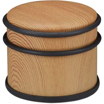 HELLOSHOP26 Tope De Puerta De Acero Inoxidable Antideslizante Protección De Suelo 8 X 9,5 Cm Aspecto Madera Marrón 130009360 HELLOSHOP26 Tope De Puerta De Acero Inoxidable Antideslizante Protección De Suelo 8 X 9,5 Cm Aspecto Madera Marrón 130009360