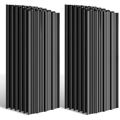Tolletour Paneles De Techo 36 Uds 129x46 Cm, Acero Galvanizado Antracita, 21 M², Chapa Perfilada Para Techo Y Pared Tolletour Paneles De Techo 36 Uds 129x46 Cm, Acero Galvanizado Antracita, 21 M², Chapa Perfilada Para Techo Y Pared