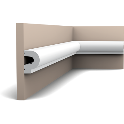 Orac Decor LUXXUS P8060 - Moldura moderna en Blanco Orac Decor LUXXUS P8060 - Moldura moderna en Blanco
