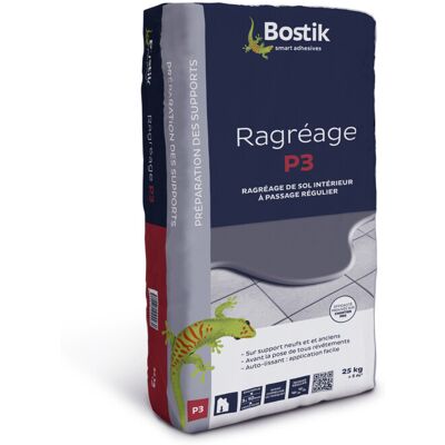 Bostik Nivelador P3 Interior 25kg - Bostik Bostik Nivelador P3 Interior 25kg - Bostik