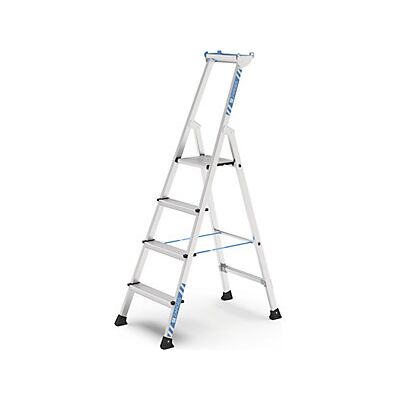 ZARGES Escalera Profesional De Peldaños Planos Ascenso Por Un Lado ZARGES Escalera Profesional De Peldaños Planos Ascenso Por Un Lado