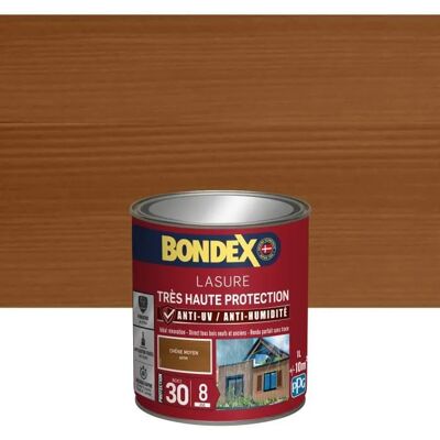 BONDEX Castaño Medio Alta Protección 8 años Acabado de Madera BONDEX Castaño Medio Alta Protección 8 años Acabado de Madera