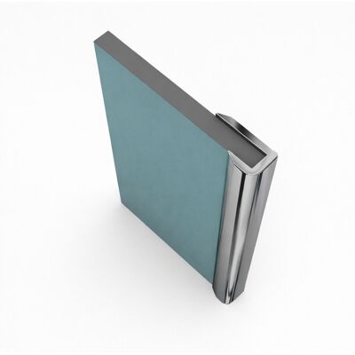 AURLANE 2 Perfiles De Acabado Cromados De 250cm Compatibles Wall'it Y Stone'it AURLANE 2 Perfiles De Acabado Cromados De 250cm Compatibles Wall'it Y Stone'it