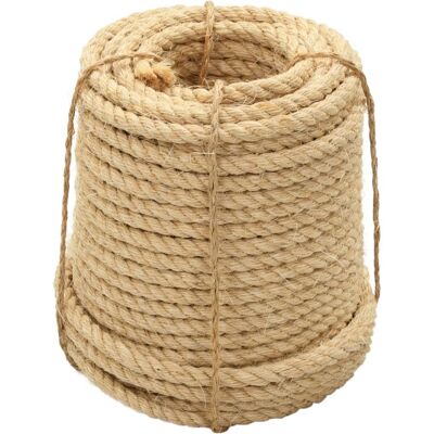 MAISONCHIC Cuerda de Sisal - 12mm x 250m - Duradera y Ecológica MAISONCHIC Cuerda de Sisal - 12mm x 250m - Duradera y Ecológica