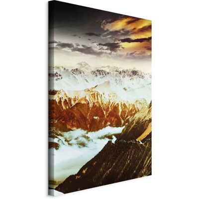 ARTGEIST Pintura - Montañas De Cobre (1 Parte) Vertical ARTGEIST Pintura - Montañas De Cobre (1 Parte) Vertical
