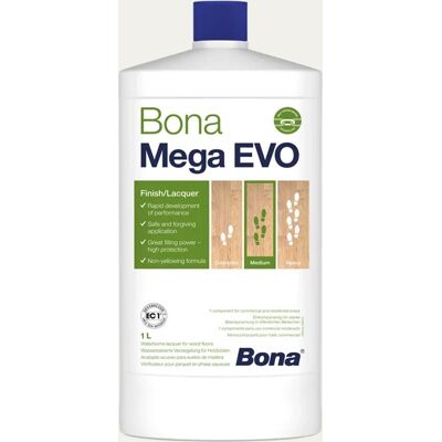 BONA Barniz Suelos Madera, Barniz Para Parquet, Barniz Al Agua Suelos, 1 Litro, Extra Mate BONA Barniz Suelos Madera, Barniz Para Parquet, Barniz Al Agua Suelos, 1 Litro, Extra Mate