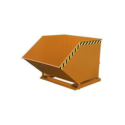 Contenedor inclinable Eurokraft pro con mecanismo plegable - 1 m³ Acero Contenedor inclinable Eurokraft pro con mecanismo plegable - 1 m³ Acero