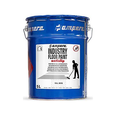 a.m.p.e.r.e Pintura industrial antideslizante blanca - Pintura para suelos a.m.p.e.r.e Pintura industrial antideslizante blanca - Pintura para suelos