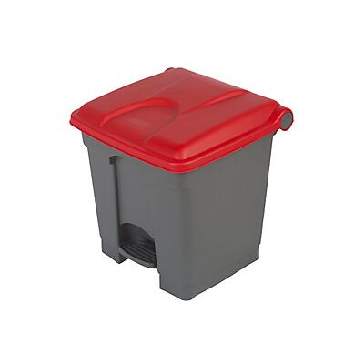 Certeo - Pedal-/tretabfallsammler Volumen 30 L Bxhxt 410 X 435 X 400 Certeo - Pedal-/tretabfallsammler Volumen 30 L Bxhxt 410 X 435 X 400