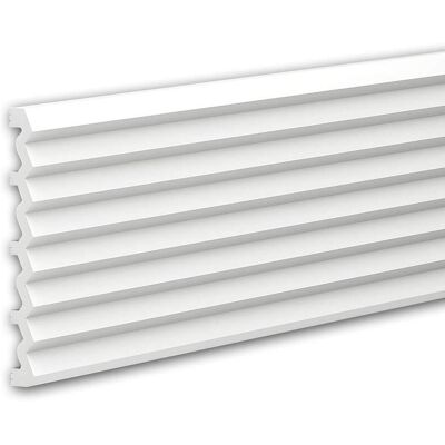 Profhome Decor - 659803 - Blanco - 2000x240x25 mm - XPS - Panel de pared Profhome Decor - 659803 - Blanco - 2000x240x25 mm - XPS - Panel de pared