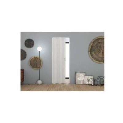 VDS Porta A Soffietto Maya 83x214 Pino Bianco VDS Porta A Soffietto Maya 83x214 Pino Bianco