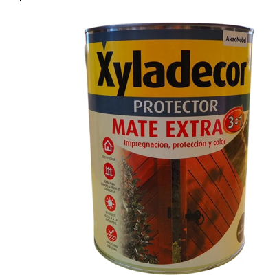 Protector Madera Mate Extra 3 En 1 Pino 5 Lt - Xyladecor Protector Madera Mate Extra 3 En 1 Pino 5 Lt - Xyladecor
