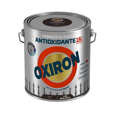 Esmalte a Base de Agua Oxiron Titan - Brillante Tabaco - 2.5L - Pintura Esmalte a Base de Agua Oxiron Titan - Brillante Tabaco - 2.5L - Pintura