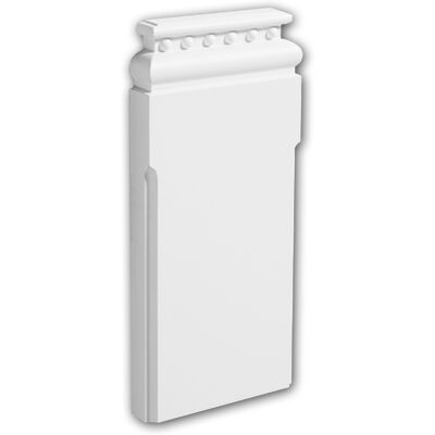 Profhome 123600 - Base de pilastra de poliuretano ligera para uso interior y exterior Profhome 123600 - Base de pilastra de poliuretano ligera para uso interior y exterior