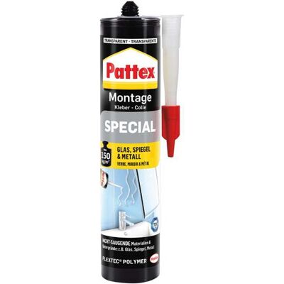 Pattex - Cola Montaje Especial 80g, Transparente (por 12) Pattex - Cola Montaje Especial 80g, Transparente (por 12)