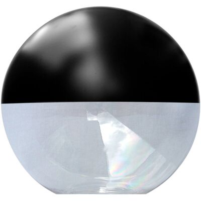 Soplás - Difusor Esférico Policarbonato Incoloro Pintado Negro Ø450 Ø450 Soplás - Difusor Esférico Policarbonato Incoloro Pintado Negro Ø450 Ø450