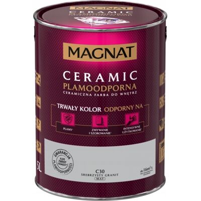 OEM Pintura Cerámica Para Interiores Magnat Ceramic Silver Granite 5l OEM Pintura Cerámica Para Interiores Magnat Ceramic Silver Granite 5l