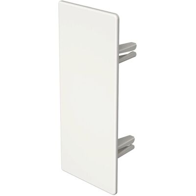 Pieza final OBO Bettermann - Sellador de canal de pared/techo - Blanco Pieza final OBO Bettermann - Sellador de canal de pared/techo - Blanco