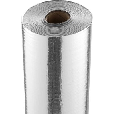 Rollo De Aislamiento Reflectante Doble, Barrera Radiante De Tela Tejida, 6,5 Mil 48' X 250 Pies, Protector Reflectante De Calor De Tela Tejida De Pe De Papel De Aluminio, Rollo De Aislamiento - Vevor Rollo De Aislamiento Reflectante Doble, Barrera Radiante De Tela Tejida, 6,5 Mil 48' X 250 Pies, Protector Reflectante De Calor De Tela Tejida De Pe De Papel De Aluminio, Rollo De Aislamiento - Vevor