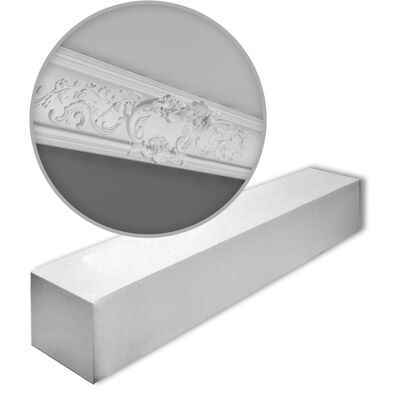 Orac Decor LUXXUS C338A-box Moldura de corona blanca - Moldura de corona Orac Decor LUXXUS C338A-box Moldura de corona blanca - Moldura de corona