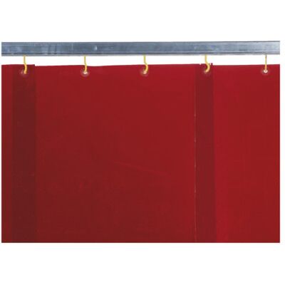 Cortina Lama Para Protección Efectiva En Soldadura Y Amoladura En Rojo Kemper 2600 X 570 Mm Cortina Lama Para Protección Efectiva En Soldadura Y Amoladura En Rojo Kemper 2600 X 570 Mm