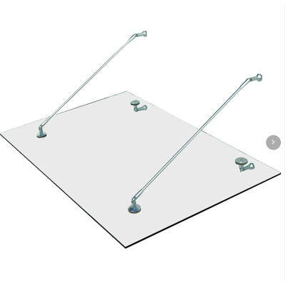 JHY DESIGN Marquesina De Cristal, Marquesina Para Puerta, Cristal Templado, Acero Inoxidable 304, Cristal Transparente, 3 Tamaños (150x90 Cm) (m) JHY DESIGN Marquesina De Cristal, Marquesina Para Puerta, Cristal Templado, Acero Inoxidable 304, Cristal Transparente, 3 Tamaños (150x90 Cm) (m)