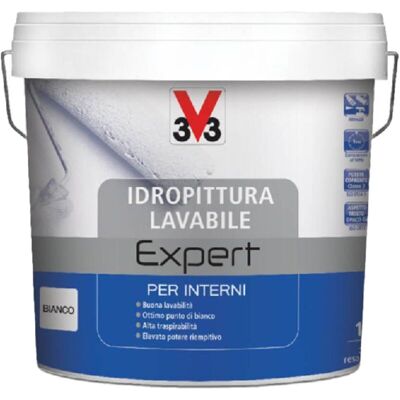 V33 - Pintura Lavable 4lt - Color Blanco, Buena Lavabilidad, Excelente Cubrimiento, Alta Transpirabilidad V33 - Pintura Lavable 4lt - Color Blanco, Buena Lavabilidad, Excelente Cubrimiento, Alta Transpirabilidad