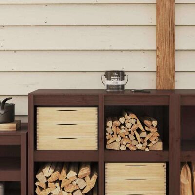 Pintura Para Madera Marrón 2,5 L Impresión En Pared Vidaxl Pintura Para Madera Marrón 2,5 L Impresión En Pared Vidaxl