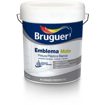 BRUGUER Pintura Plastica Mate - 12 L BRUGUER Pintura Plastica Mate - 12 L